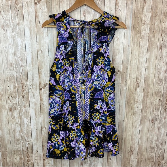 Free People Summer in Tulum Linen Blend Tunic - Picture 5 of 12